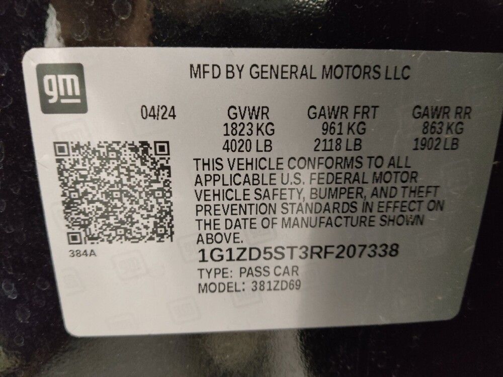 2024 Chevrolet Malibu in Springfield, MO 65807 - 18103139 33