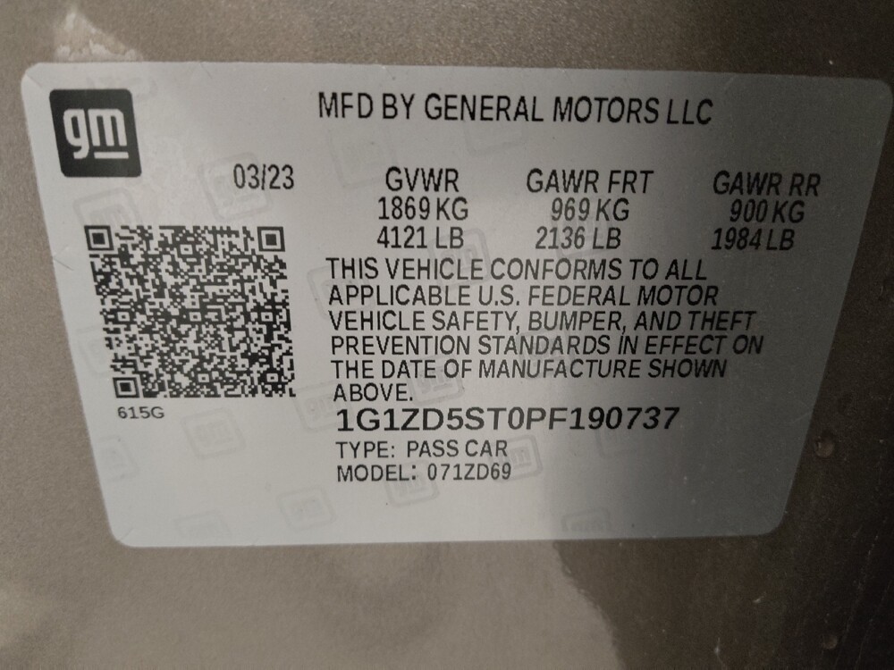 2023 Chevrolet Malibu in Springfield, MO 65807 - 18103141 33