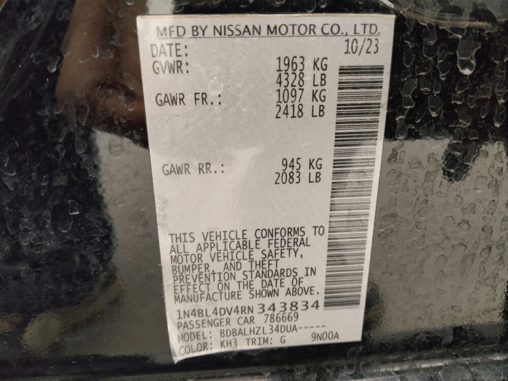 2024 Nissan Altima in Colorado Springs, CO 80909 - 18103142 33