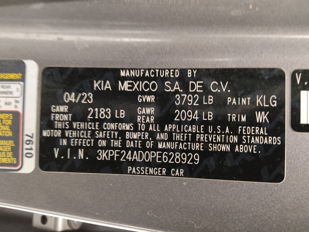 2023 Kia Forte in Denver, CO 80012 - 18103166 33