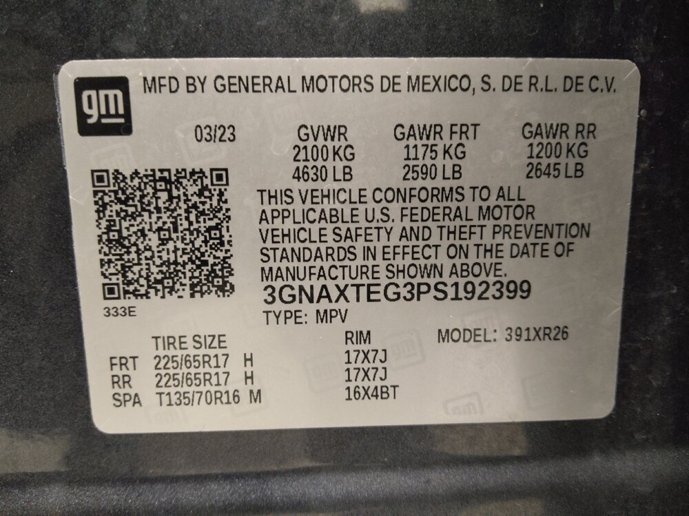 2023 Chevrolet Equinox in Lakewood, CO 80215 - 18103180 33