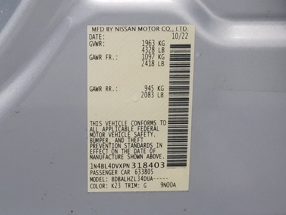 2023 Nissan Altima in Memphis, TN 38128 - 18103188 33