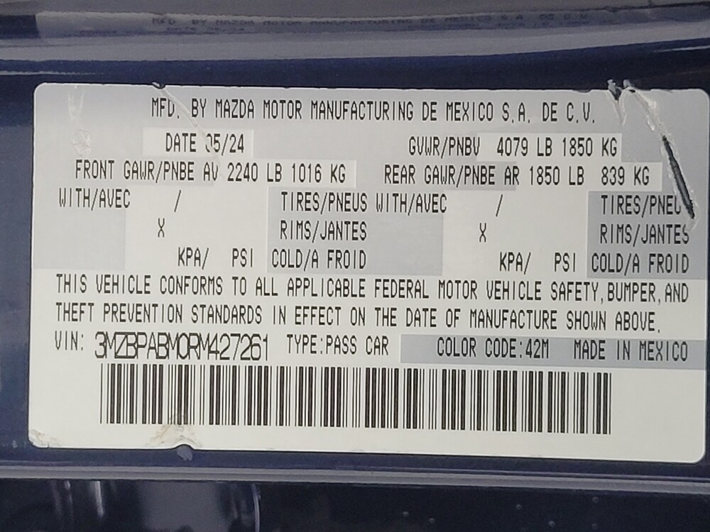 2024 MAZDA MAZDA3 in Memphis, TN 38128 - 18103189 33