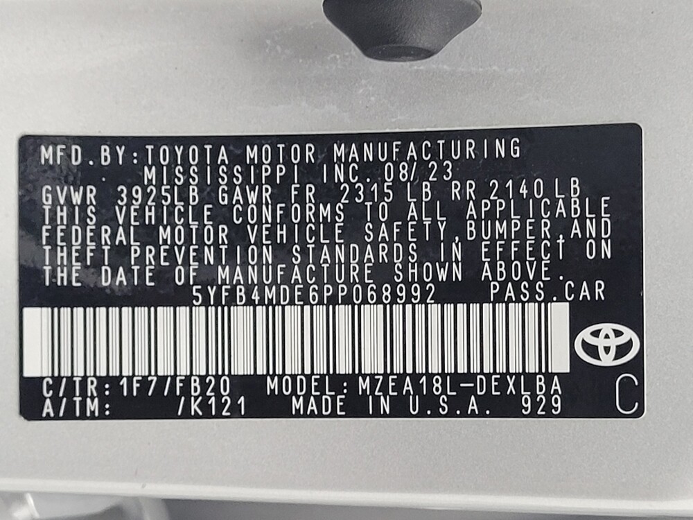 2023 Toyota Corolla in Memphis, TN 38128 - 18103198 33