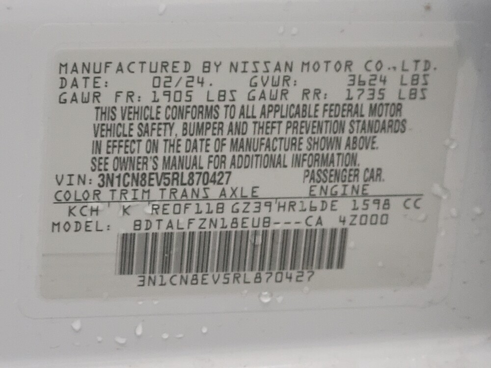 2024 Nissan Versa in Antioch, TN 37013 - 18103202 33