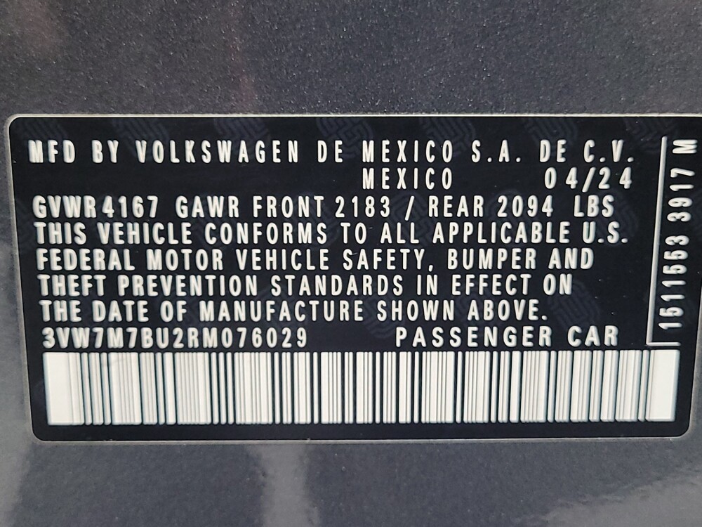 2024 Volkswagen Jetta in Memphis, TN 38128 - 18103204 33