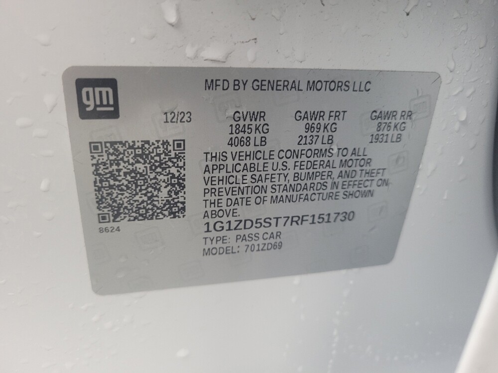 2024 Chevrolet Malibu in Antioch, TN 37013 - 18103231 33