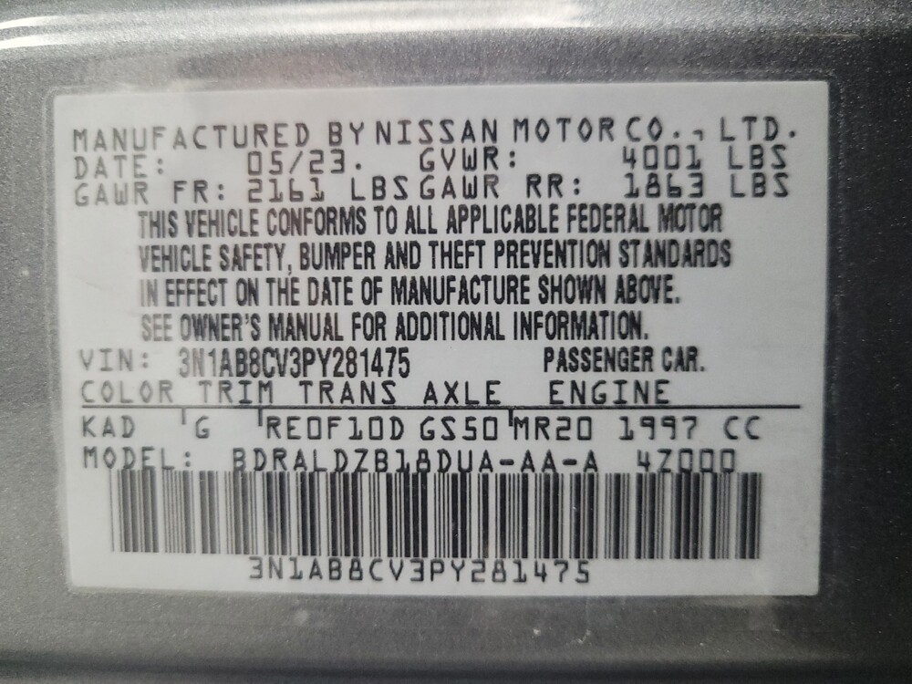 2023 Nissan Sentra in Madison, TN 37115 - 18103237 33