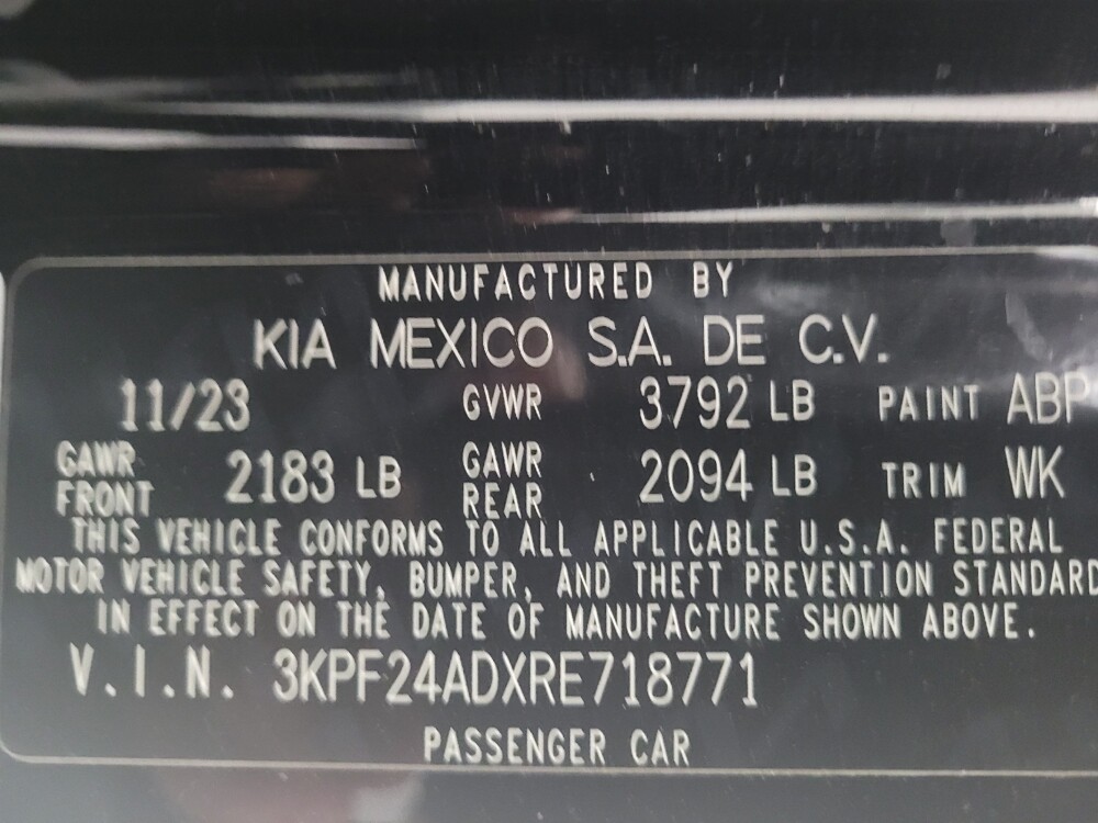 2024 Kia Forte in Memphis, TN 38128 - 18103242 33