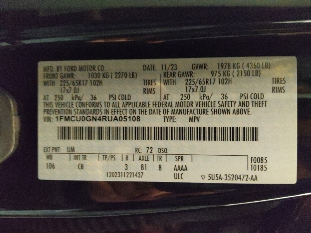 2024 Ford Escape in Houston, TX 77074 - 18103261 33