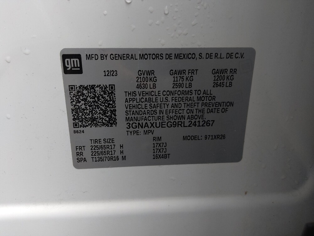 2024 Chevrolet Equinox in Metairie, LA 70006 - 18103268 33