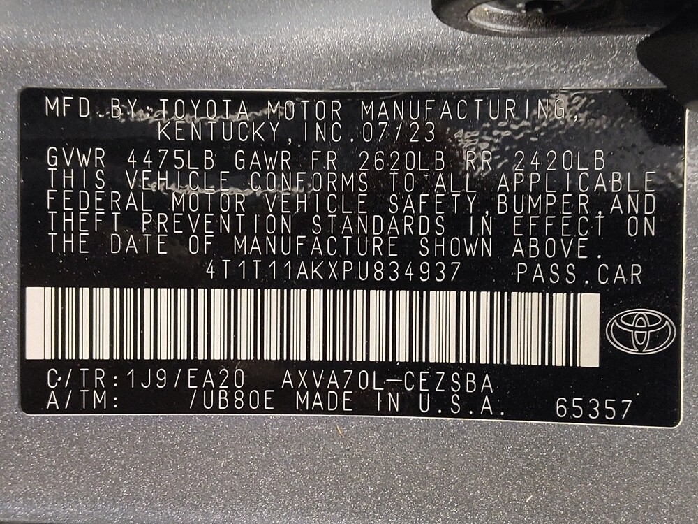 2023 Toyota Camry in Houston, TX 77060 - 18103271 33