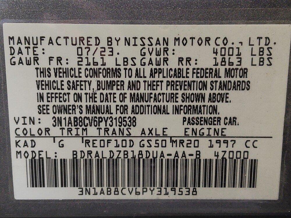 2023 Nissan Sentra in Houston, TX 77074 - 18103301 33