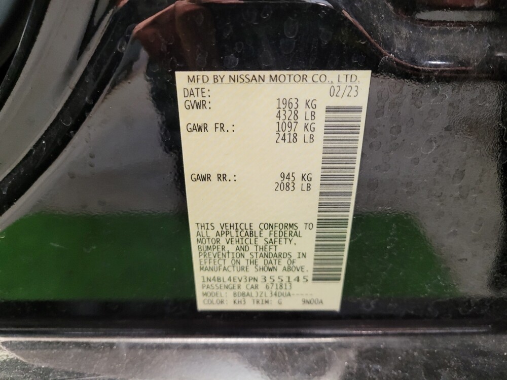 2023 Nissan Altima in Fairfield, OH 45014 - 18103335 33