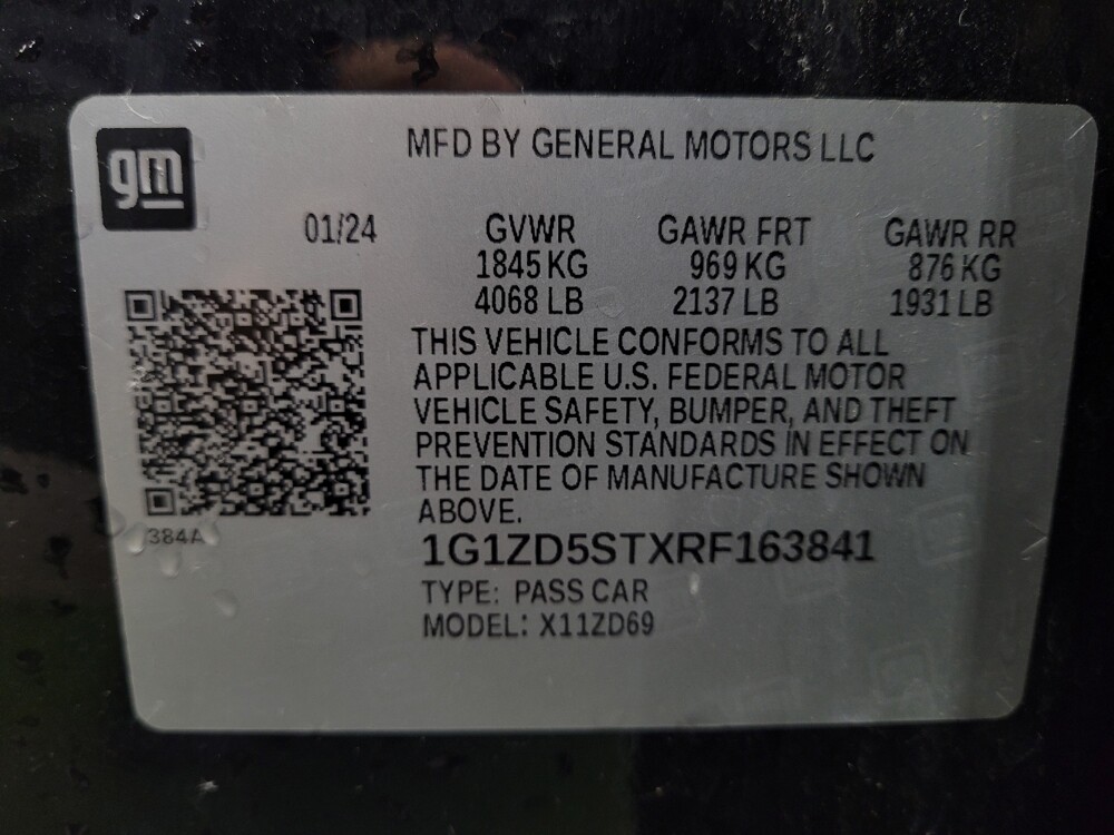 2024 Chevrolet Malibu in Fairfield, OH 45014 - 18103339 33