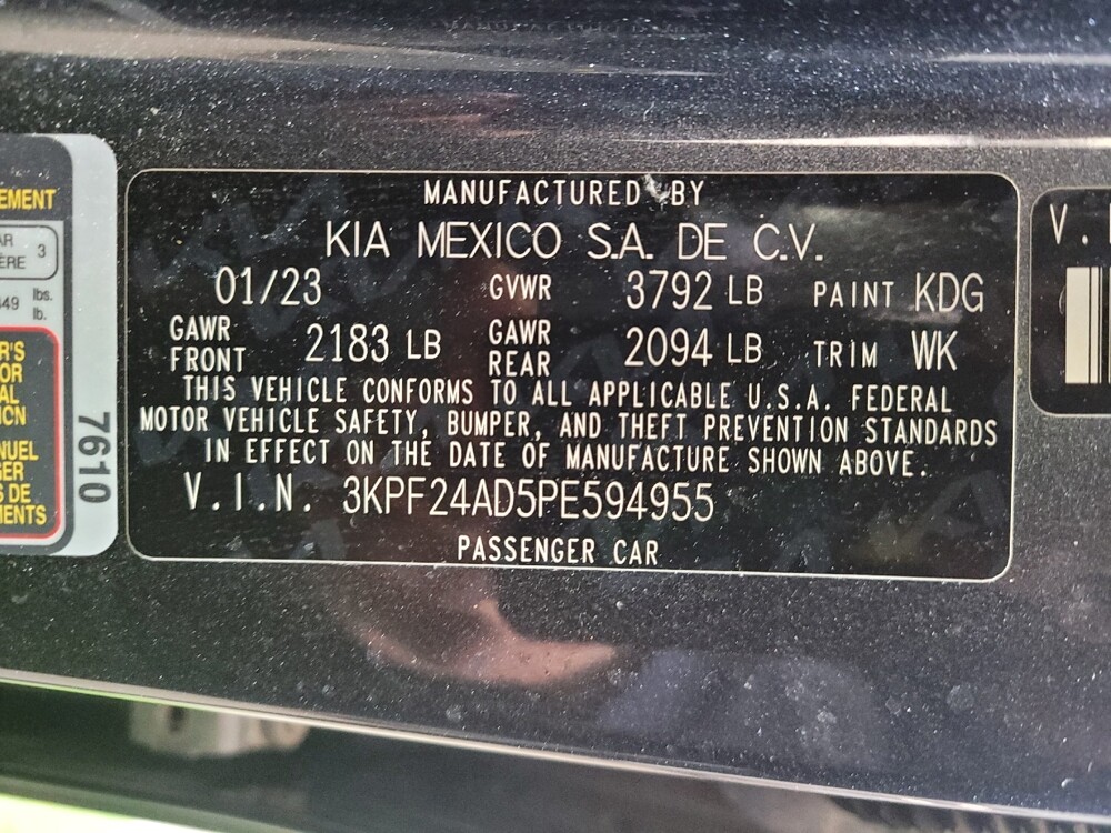 2023 Kia Forte in Fairfield, OH 45014 - 18103342 33