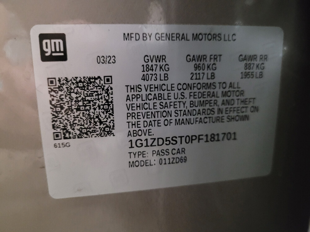 2023 Chevrolet Malibu in Laurel, MD 20724 - 18103356 33