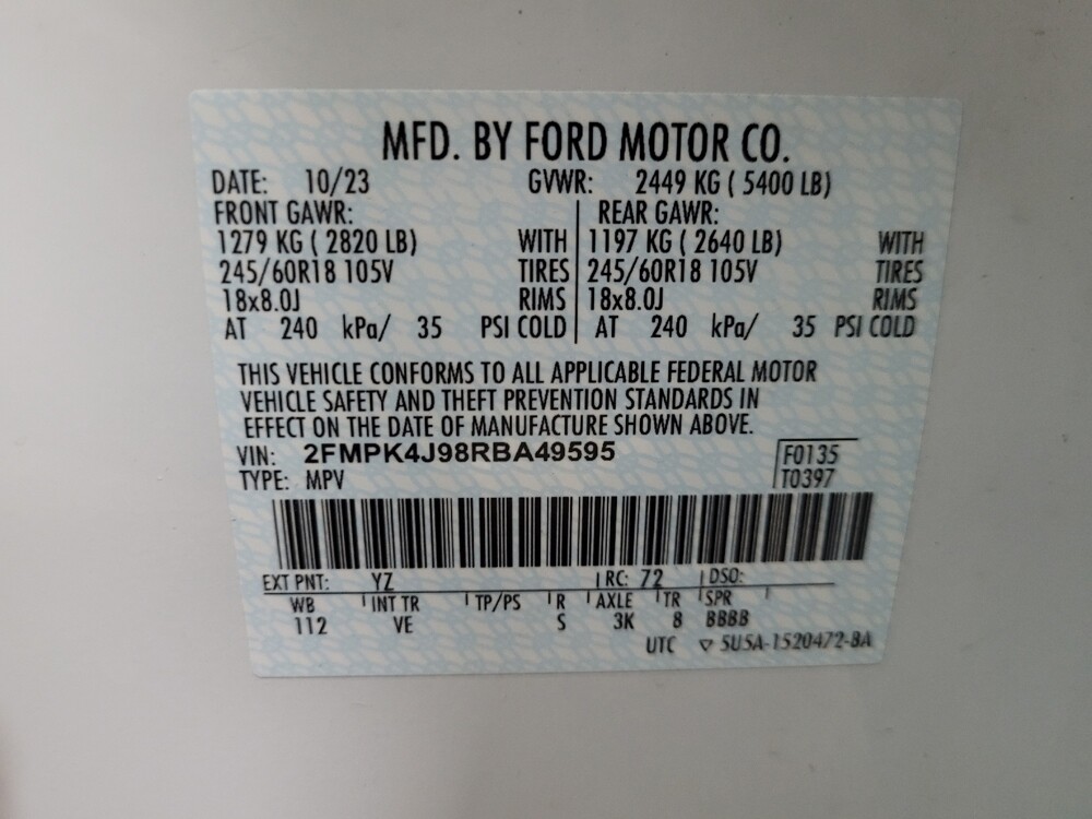 2024 Ford Edge in Langhorne, PA 19047 - 18103365 33