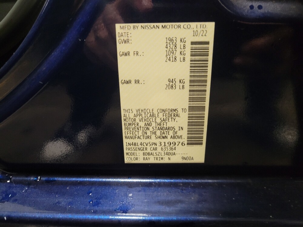 2023 Nissan Altima in New Castle, DE 19720 - 18103372 33