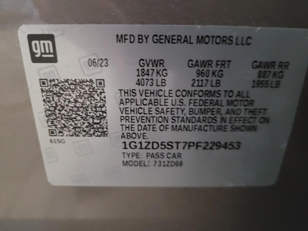 2023 Chevrolet Malibu in Williamstown, NJ 8094 - 18103376 33