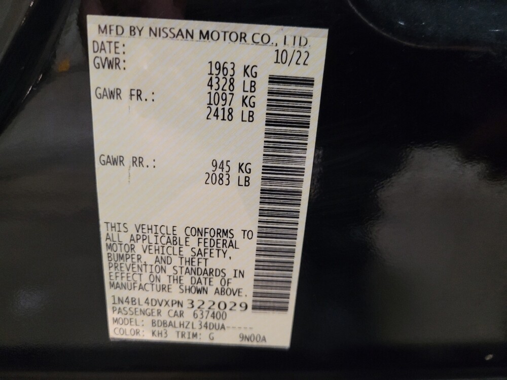 2023 Nissan Altima in Temple Hills, MD 20746 - 18103401 33