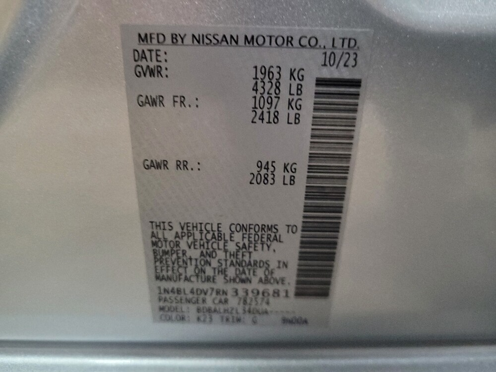 2024 Nissan Altima in Woodbridge, VA 22191 - 18103411 33