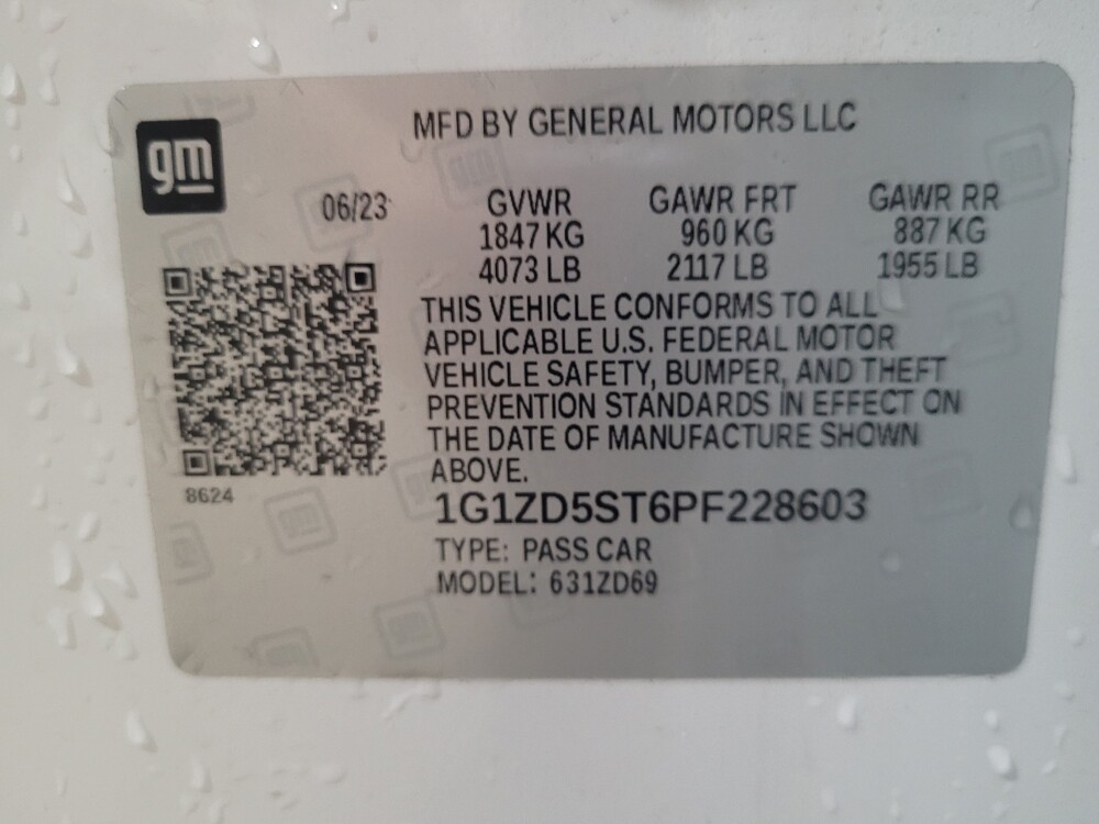 2023 Chevrolet Malibu in Williamstown, NJ 8094 - 18103432 33