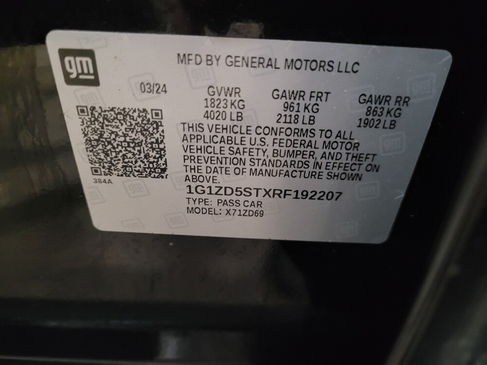 2024 Chevrolet Malibu in Williamstown, NJ 8094 - 18103438 33