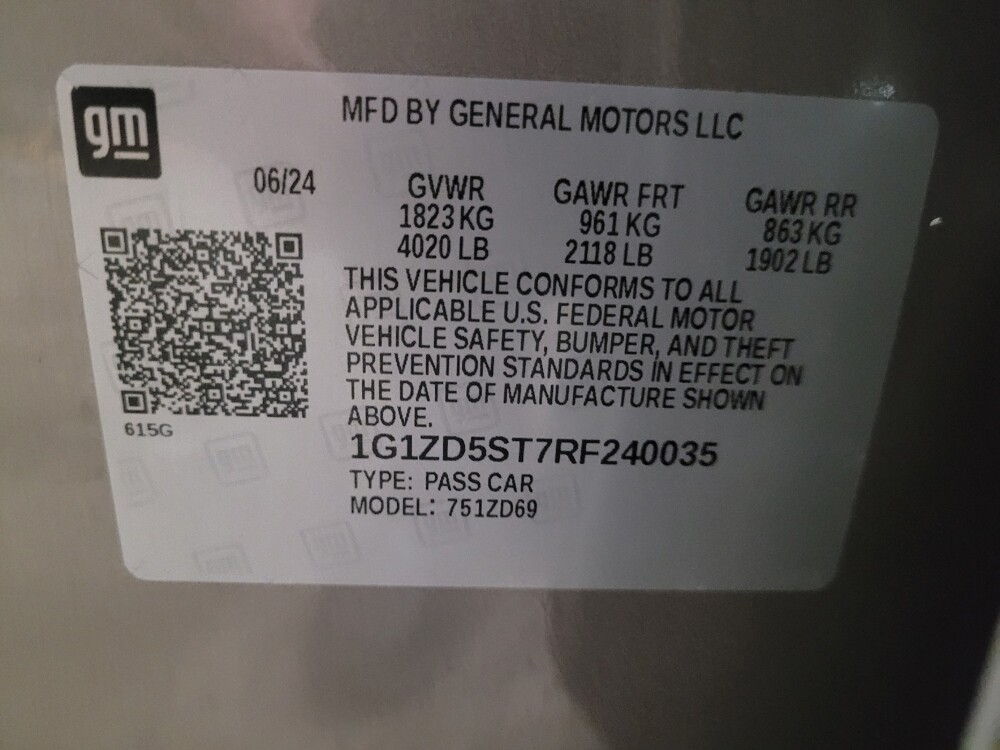 2024 Chevrolet Malibu in New Castle, DE 19720 - 18103443 33