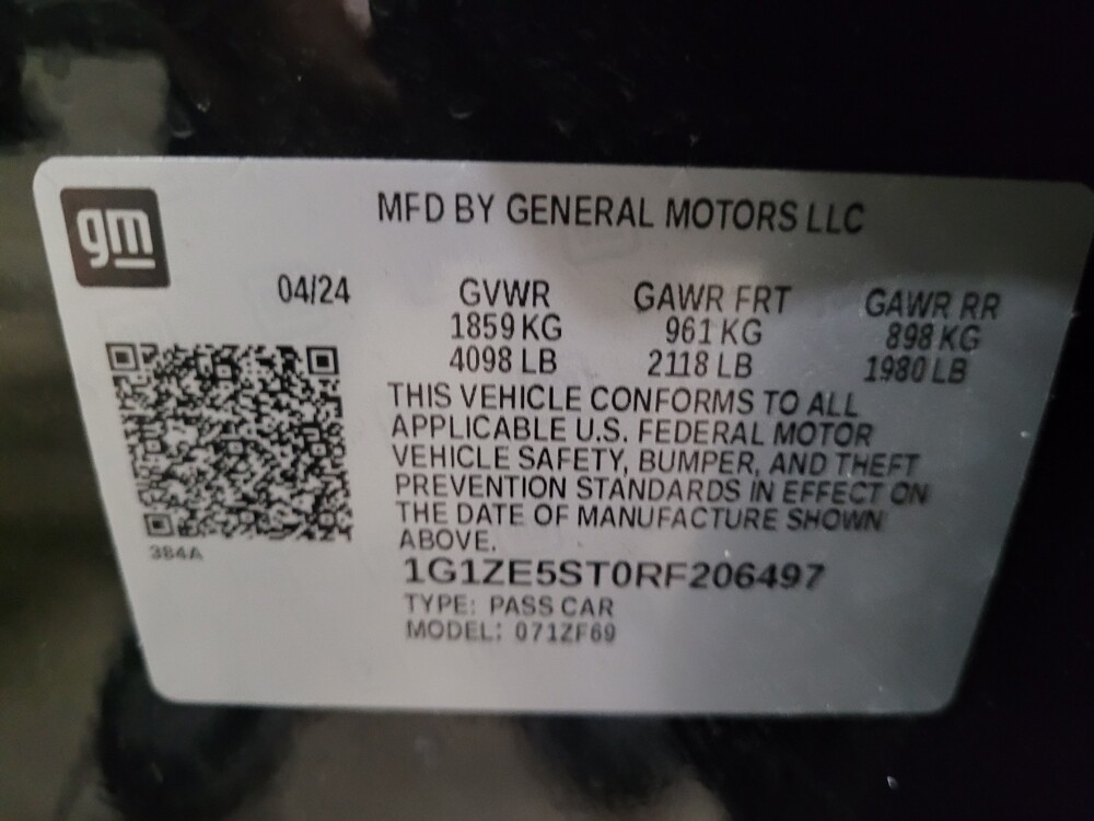 2024 Chevrolet Malibu in Owings Mills, MD 21117 - 18103444 33