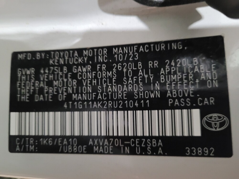 2024 Toyota Camry in Pittsburgh, PA 15237 - 18103463 33