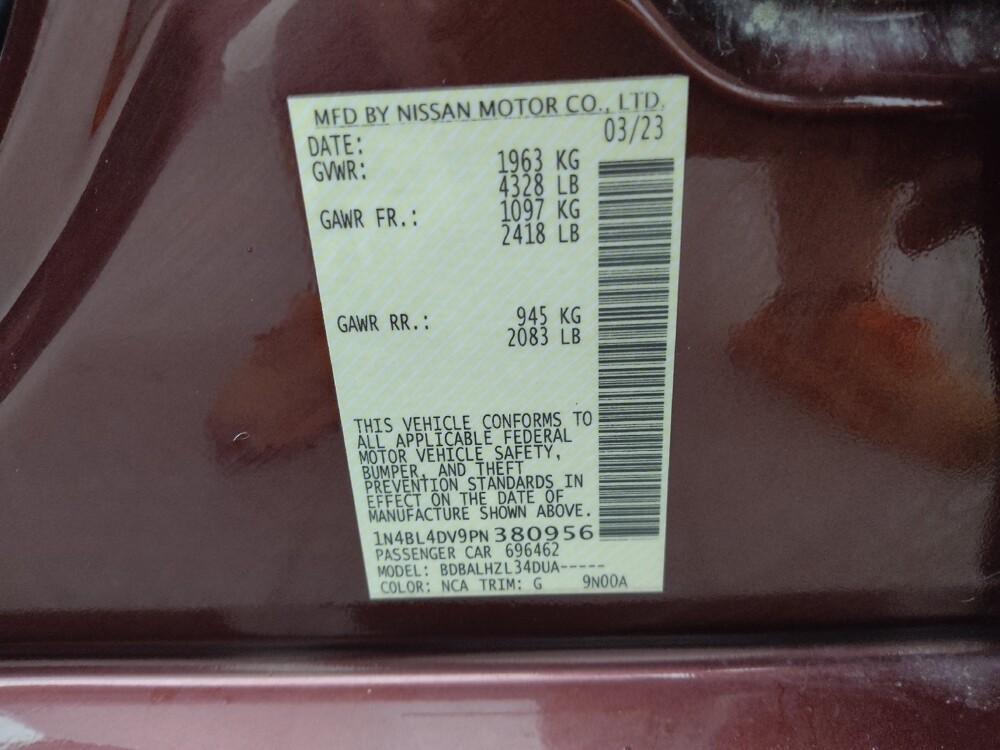 2023 Nissan Altima in Independence, MO 64055 - 18103480 33