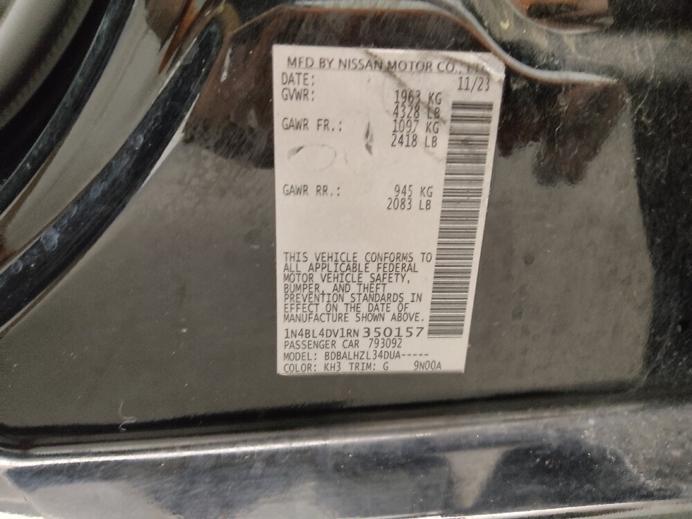 2024 Nissan Altima in Topeka, KS 66611 - 18103486 33