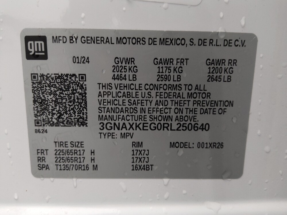 2024 Chevrolet Equinox in Springfield, MO 65807 - 18103499 33