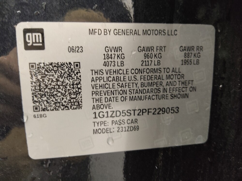 2023 Chevrolet Malibu in Springfield, MO 65807 - 18103501 33