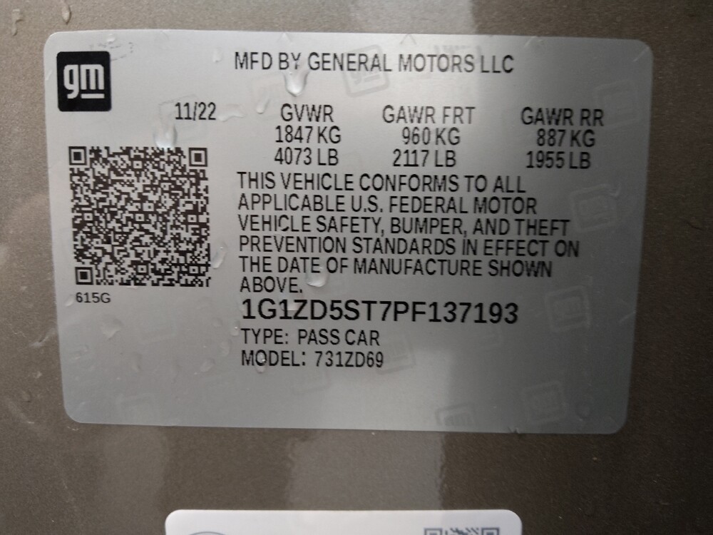 2023 Chevrolet Malibu in Springfield, MO 65807 - 18103503 33