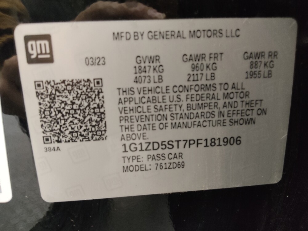 2023 Chevrolet Malibu in St. Louis, MO 63136 - 18103519 33