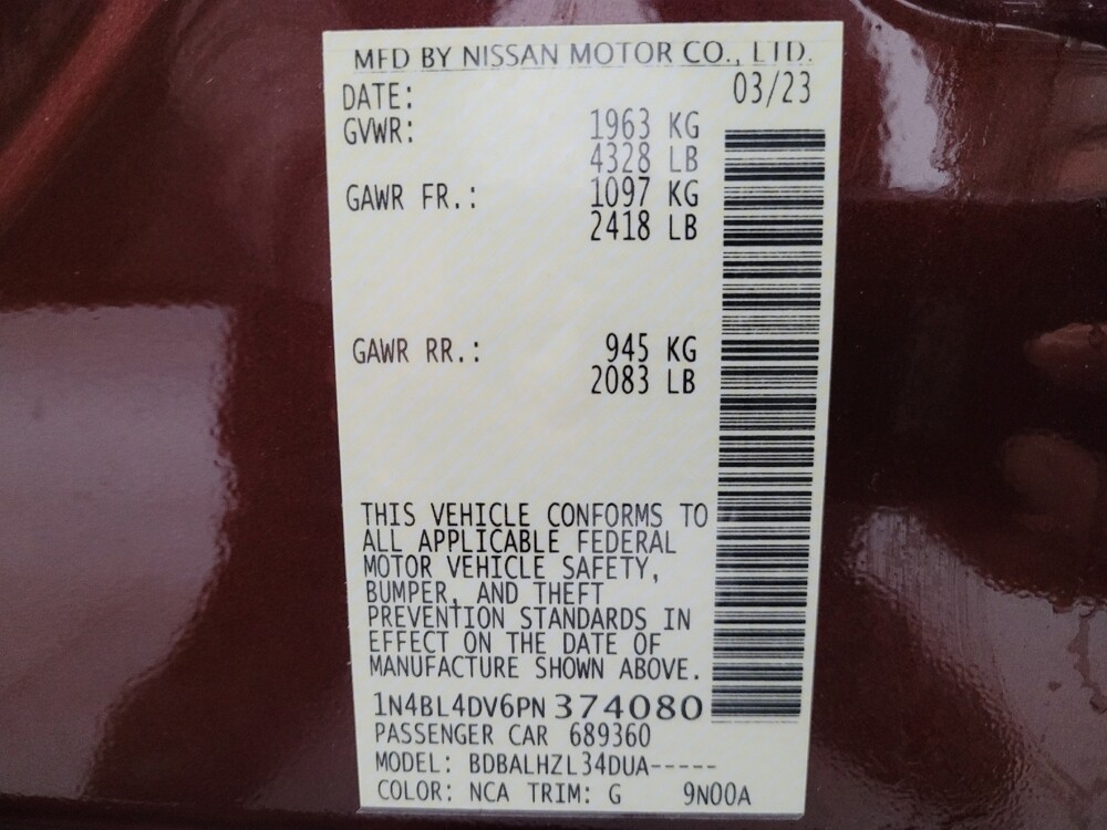 2023 Nissan Altima in Des Moines, IA 50310 - 18103547 33