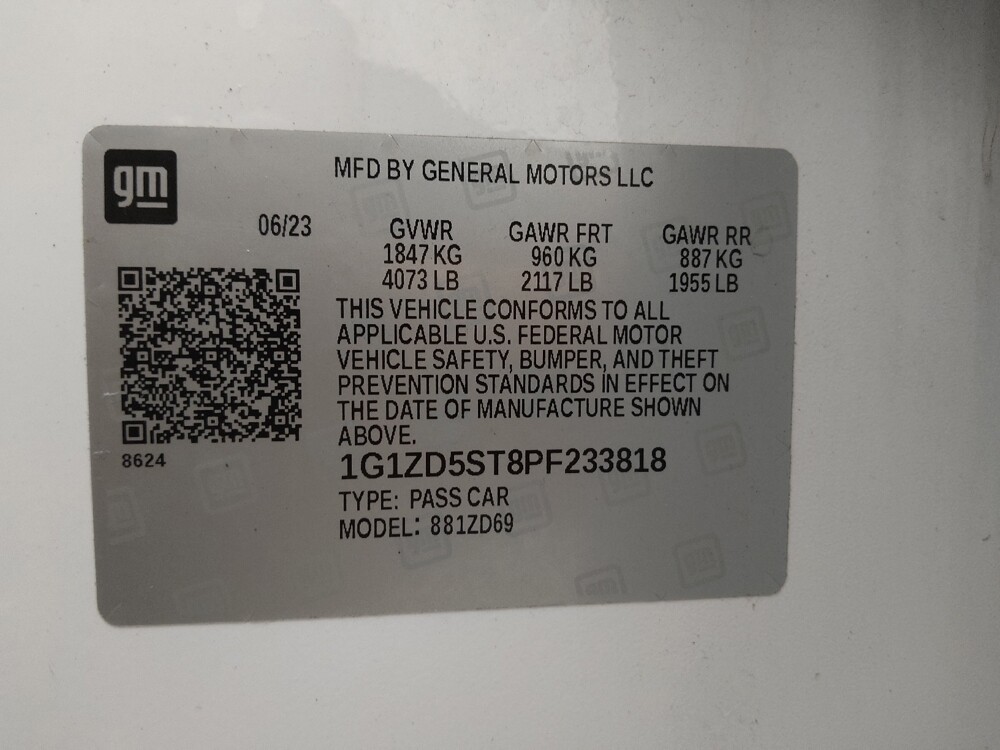 2023 Chevrolet Malibu in Eastpointe, MI 48021 - 18103592 33