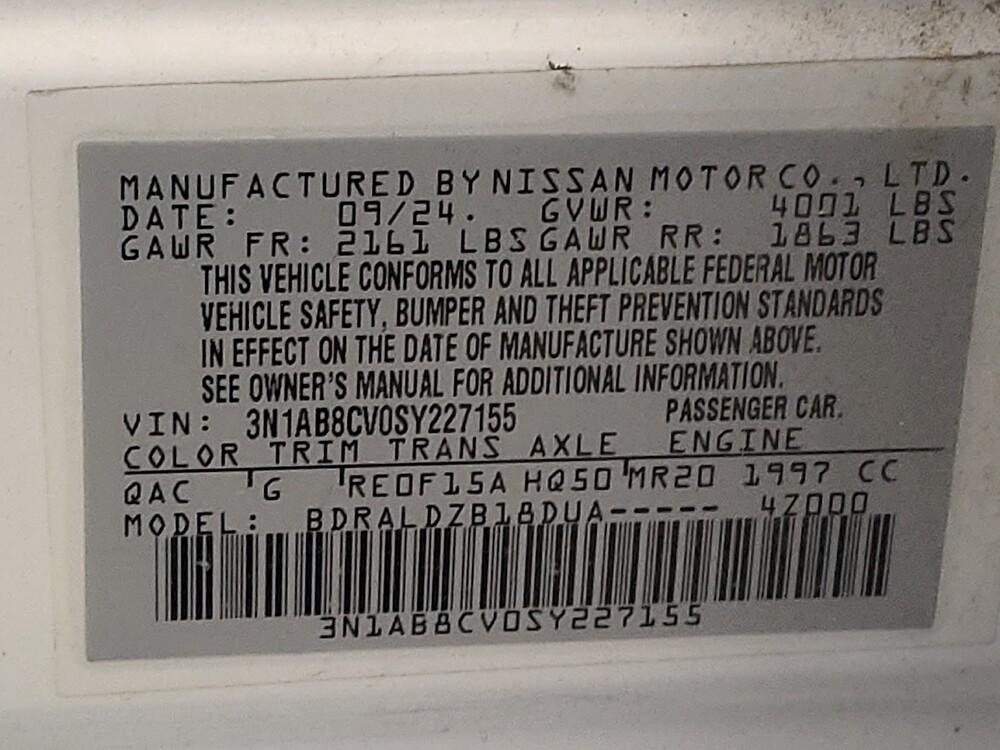 2025 Nissan Sentra in Fort Worth, TX 76116 - 18103672 33