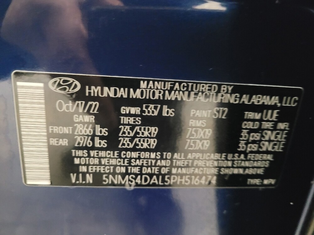 2023 Hyundai Santa Fe in Huntsville, AL 35816 - 18103693 33