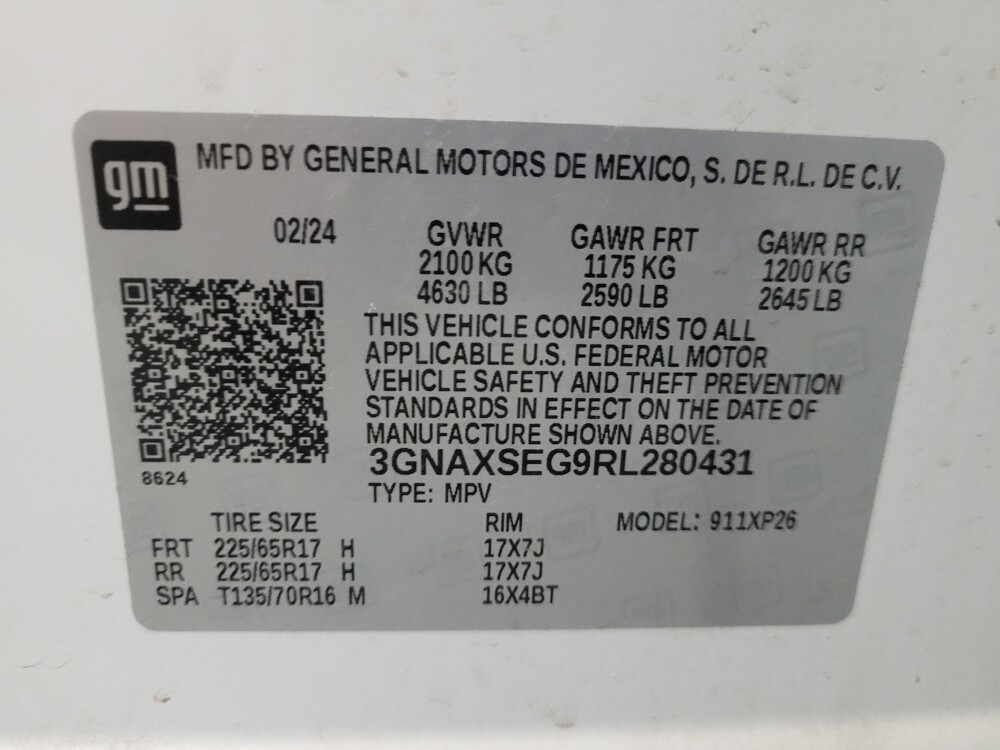 2024 Chevrolet Equinox in Mesa, AZ 85210 - 18103698 33