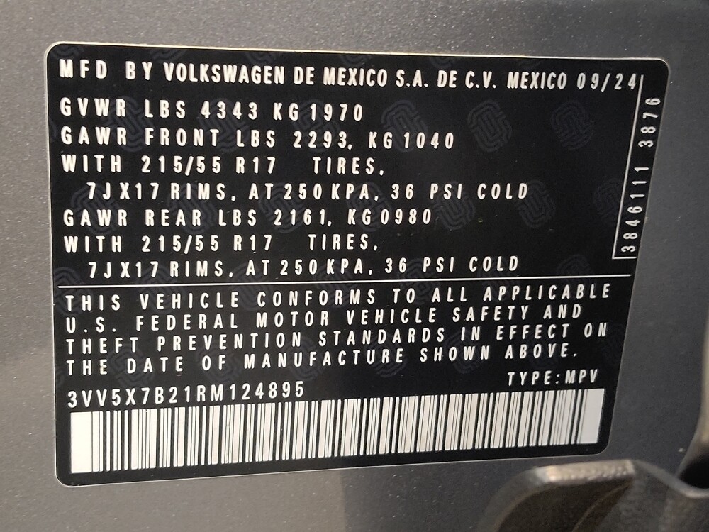 2024 Volkswagen Taos in Fairfield, OH 45014 - 18103700 33