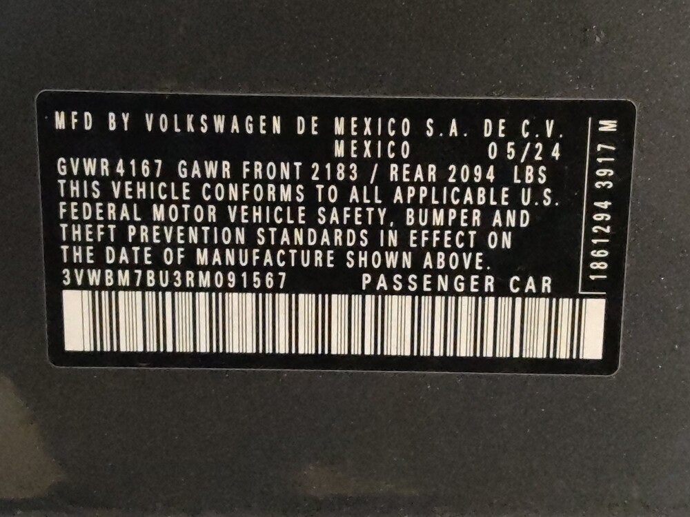 2024 Volkswagen Jetta in Oklahoma City, OK 73139 - 18103713 33