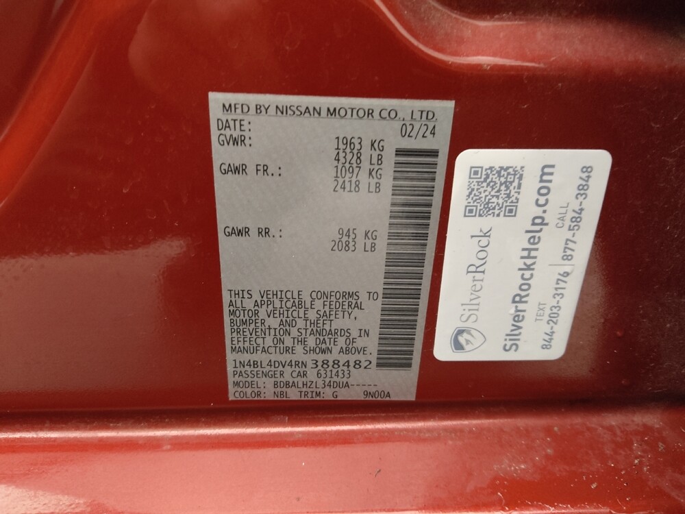 2024 Nissan Altima in St. Louis, MO 63136 - 18103724 33