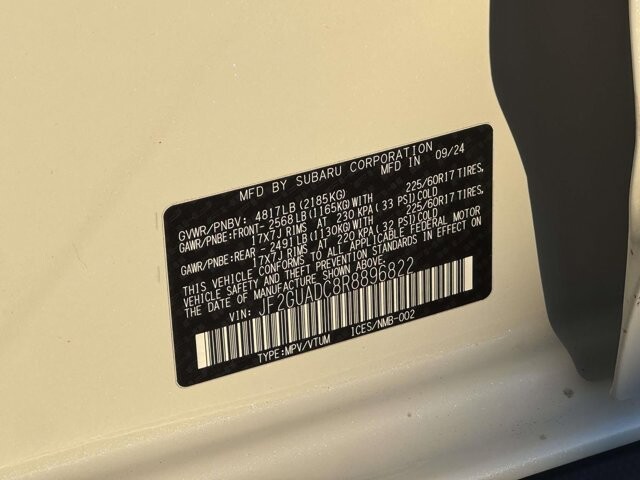 2024 Subaru Crosstrek in Winchester, VA 22602 - 18104195 30