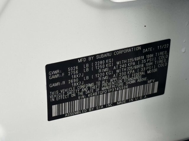 2023 Subaru Outback in Winchester, VA 22602 - 18104204 30