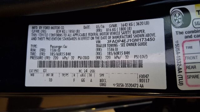 2016 Ford Fiesta in Cartersville, GA 30120 - 18104218 10