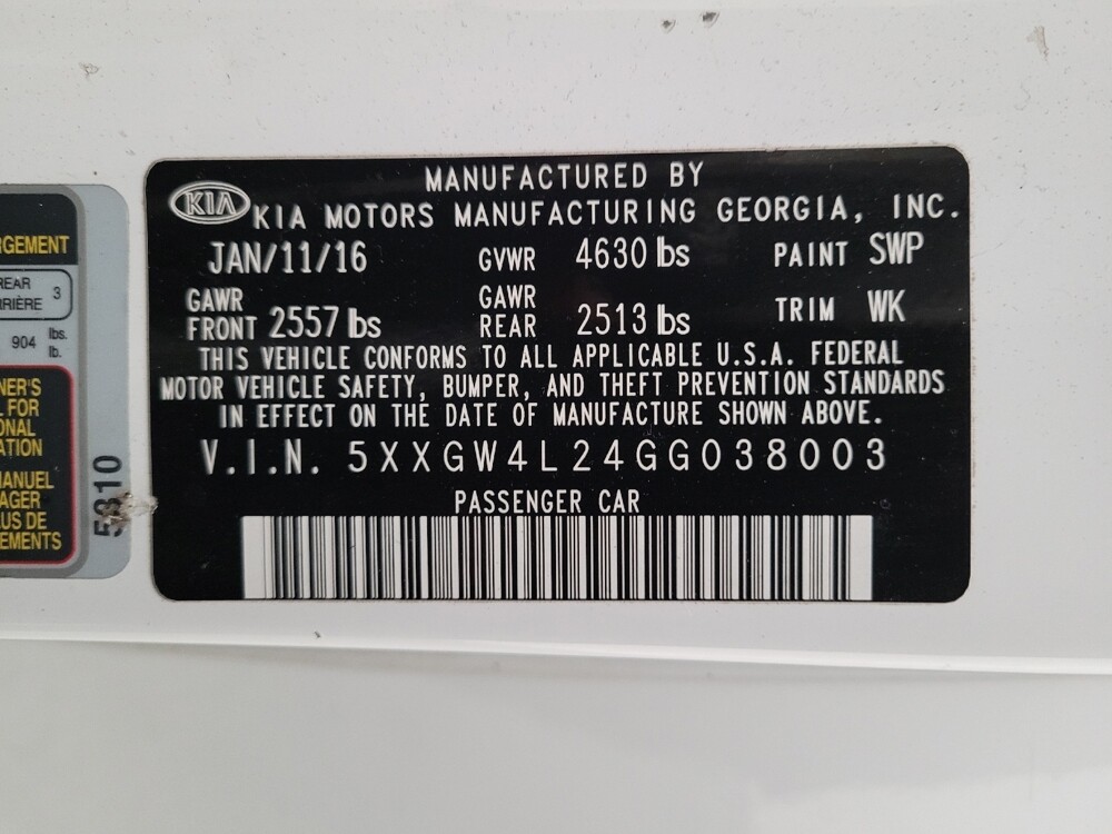 2016 Kia Optima in Riverside, CA 92504 - 18104227 33