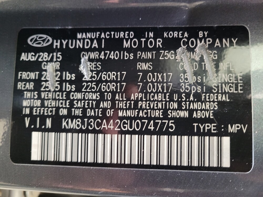 2016 Hyundai Tucson in Downey, CA 90241 - 18104239 33